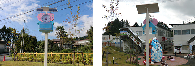 陸前高田市　しあわせの時計