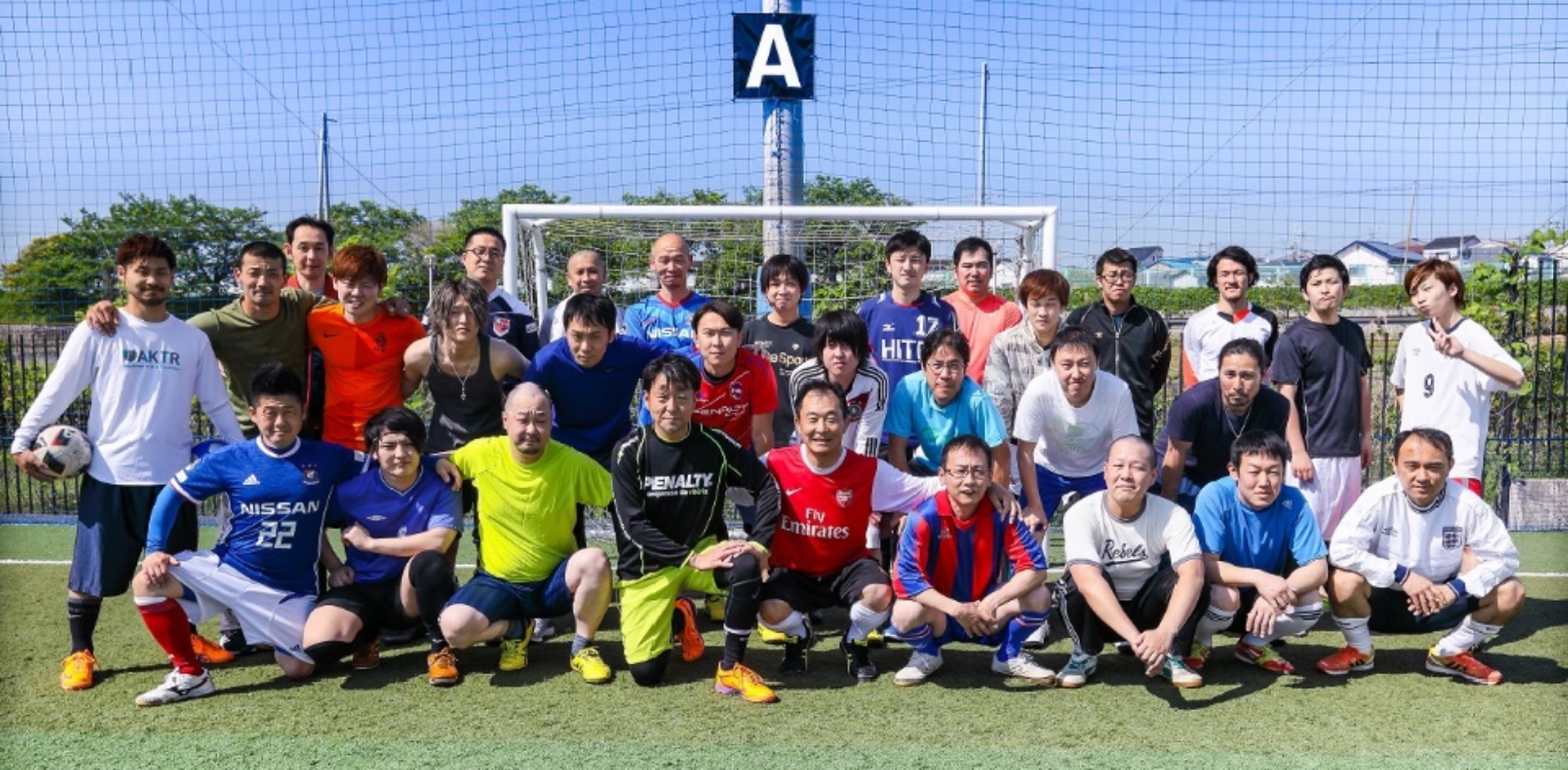 フットサル大会（東西対抗戦）